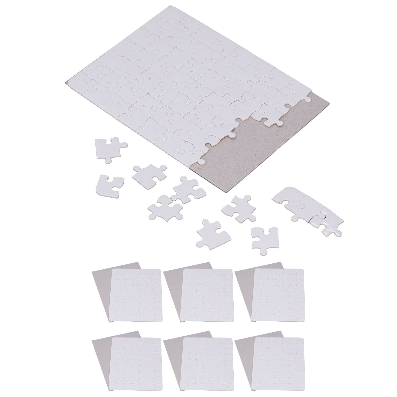 6 Set Puzzle Vuoti 13x18 cm Bi - Puzzle Blank White recensione e prezzo