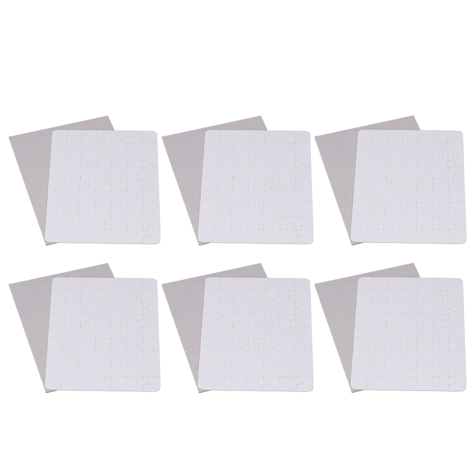 6 Set Puzzle Vuoti 13x18 cm Bi - Puzzle Blank White recensione e prezzo