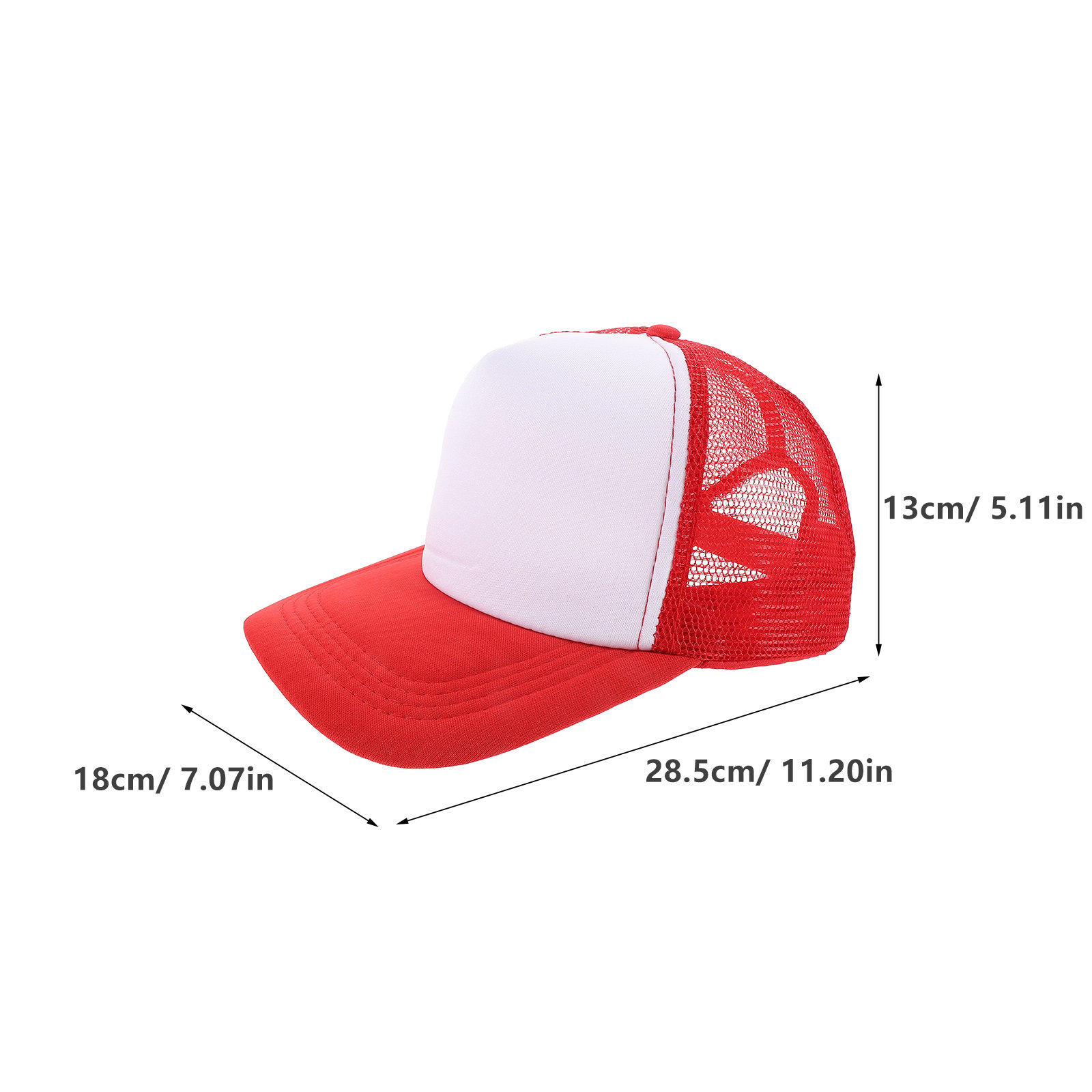 10 Pezzi Cappelli a Rete per T - Hat Sublimation Blank recensione e prezzo